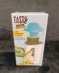 Tasty 3-IN-1 Spiralizer & Juicer New Box Vegetable Diet Healthy Clean Fresh. Fixed Price $15.00.