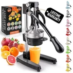 Zulay Kitchen Cast Iron Citrus Juicer Heavy-duty Manual Orange Lemon Squeezer. Fixed Price $202.14.