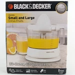 Black & Decker Citrus Juicer CJ630 White W/ Adjustable Pulp Control - New In Box. Fixed Price $19.97.