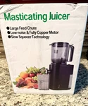 Cold Press Juicer - Masticating With Large Feed Chute New Yoyds. Fixed Price $86.57.