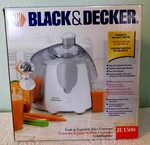Black & Decker JE1500 Home 400 Watt Fruit Vegetable Extractor Juicer New. Fixed Price $19.99.