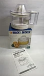 Black & Decker (HJ28) Electric Handy Citrus Fruit Juicer Easy Pour Spout. Fixed Price $26.00.