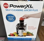 As Seen On Tv Power Xl Self-cleaning Juicer Plus -new Box. Fixed Price $79.00.
