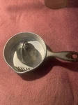 Aluminum Kwicky Juicer Pat. No. 141788 Quam Nichols Co. Chicago Vtg. Fixed Price $8.09.