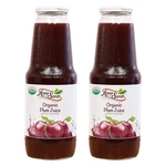 Anna And Sarah 33.8 Oz Organic Tart Plum Juice - Glass Bottle (2 Pack). Fixed Price $19.99.