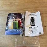 Tristar Power Xl Self-cleaning Juicer SHL96 Owner's Manual Recipe O-rings Brush. Fixed Price $15.00.
