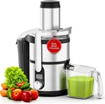 Eurolux ELMJ-900 Centrifugal Juicer Machine Silver (open Box). Fixed Price $39.95.
