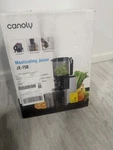 Canoly JE-75B Masticating Juicer Cold Press Slow Open Box Never Used. Fixed Price $100.00.