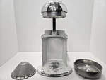 Vintage Juice-o-mat Rival White Single Action 462-C Cast Metal Juicer. Fixed Price $29.99.