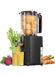 Yoyds Slow Masticating Juicer Black JE120-83M00 350W Bpa Free Large Feed. Fixed Price $76.00.