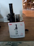 Dash Deluxe Compact Cold Press Power Juicer, New Open Box. Fixed Price $32.75.