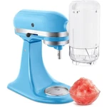 Glink Shave Ice Attachment For Stand Mixer Fits Kitchenaid W/ 8 Molds & Blades. Fixed Price $38.00.