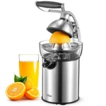 Qcen Electric Citrus Juicer Squeezer, For Orange, Silver. Fixed Price $74.99.