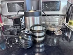 Hurom Slow Juicer, Silver, HZ-SBB17, Alpha-lever, Pulp Control Stainless. Fixed Price $158.00.