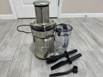 Breville The Fountain Cold XL/BJE830BSS1BUS1 1200W Centrifugal Juicer. Fixed Price $229.00.