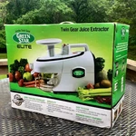 Tribest Greenstar Elite Twin Gear Cold Press Slow Masticating Juicer, GSE-5000. Fixed Price $435.00.