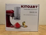 Lot Of 2 - Kitoart Shaved Ice Attachment For Kitchenaid Mixer With 8 Molds,. Fixed Price $65.00.