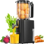 Premium Cold Press Juicer With 5.5" Wide Feed Chute For Whole Fruits & Veggies. Fixed Price $249.99.