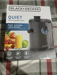 Black & Decker JE2500B: Quiet Fruit Vegetable Juicer -. Fixed Price $30.00.