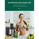 Aicook Fruit And Vegetable Juicer With Powerful 400W Motor 3-SPEED Settings. Fixed Price $60.00.