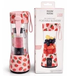 Room Rechargeable Portable Blender Strawberry Print 12.8OZ Smoothie Maker. Fixed Price $25.13.