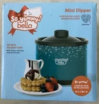So Yummy Bella Mini Dipper Teal Melt Chocolate, Cheese, Caramel & More. Fixed Price $9.99.