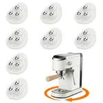 Trvl Fielder Self Adhesive Caster Wheels, Appliance Slider White. Fixed Price $12.63.