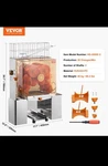 Vevor Commercial Orange Juicer Machine 120W Squeezer Extractor Filter Box. Fixed Price $565.00.
