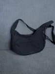 Athleta About Small Black Crossbody Hobo Bag Purse Puffy Power Of She. Fixed Price $29.99.