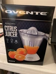 Ovente Electric Citrus Juicer Orange Lemon Lime Grapefruit Ounce JEI034 White. Fixed Price $12.99.