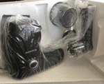 Aucma JS3005 Black Portable 150 Watts Corded Electric Slow Juicer Machine. Fixed Price $49.99.