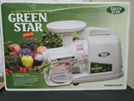 Tribest Green Star Gold GP-E1503 Twin Gear Cold Press Juicer New Open Box. Fixed Price $249.99.