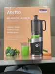Aeitto Cold Press Juicer, Machines With 4.9" Large Feed Chute, Fits Whole. Fixed Price $151.99.