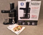 Jack Lalanne Power Juicer Express MT-1020 Black 10TH Anniversary Open Box Tested. Fixed Price $89.95.
