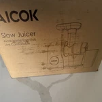 Aicok AMR521 Slow Juicer 150W 120V Electric Black Plastic 410X200X295MM 3.75KG. Fixed Price $67.00.