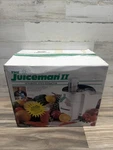 Juiceman Ii The Classic Professional JM-2 Fruit Vegetable Juicer New In Box. Fixed Price $110.00.