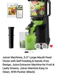 Ecoself Monozest (tm) Whole Slow Juicer. Model SJ-023A. Fixed Price $110.00.