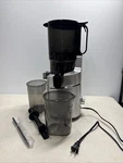 Juicer Machine, Amzchef 5.3-INCH Self-feeding Masticating Fit Whole Fruit. Fixed Price $94.99.