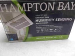 Hampton Bay 1004181633 Humidity Sensing Fan Medium Room 80 Cfm 1.5 Read. Fixed Price $25.00.