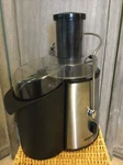 Gourmia Extractor GJ750 Centrificial Wide Mouth Juicer 850 Watt Stainless. Fixed Price $50.00.