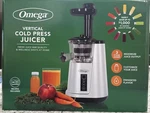 JC3000WH13 Omega Cold Press 365 Vertical Masticating Juicer, Stage Auger. Fixed Price $85.00.