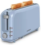 Seedeem 2 Slice Slim Toaster, Single 10" Long Slot Blue. Fixed Price $29.90.