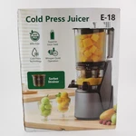 Eanoruus E-18 Cold Press Juicer Masticating Slow Machine 3-IN-1 Wide Chute Black. Fixed Price $95.00.