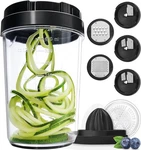 Fullstar Vegetable Spiralizer Slicer 8 1 Zucchini Noodle Maker Grater Juicer. Fixed Price $37.07.