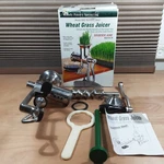Handy Pantry Sprouting Wheat Grass Juicer, Crank BL-30 Stainless Steel. Fixed Price $64.85.