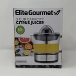 Elite Gourmet ETS326 Automatic Citrus Juicer Cup Bpa-free Stainless Steel. Fixed Price $18.95.