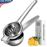 304 Stainless Steel Manual Lemon Juicer Handheld Citrus Squeezer Fresh New. Fixed Price $23.48.