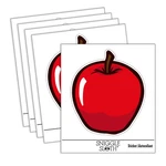 Juicy Apple Fruit Summer Harvest Teacher Laptop Water Bottle Sticker 5 Pack. Fixed Price $10.99.